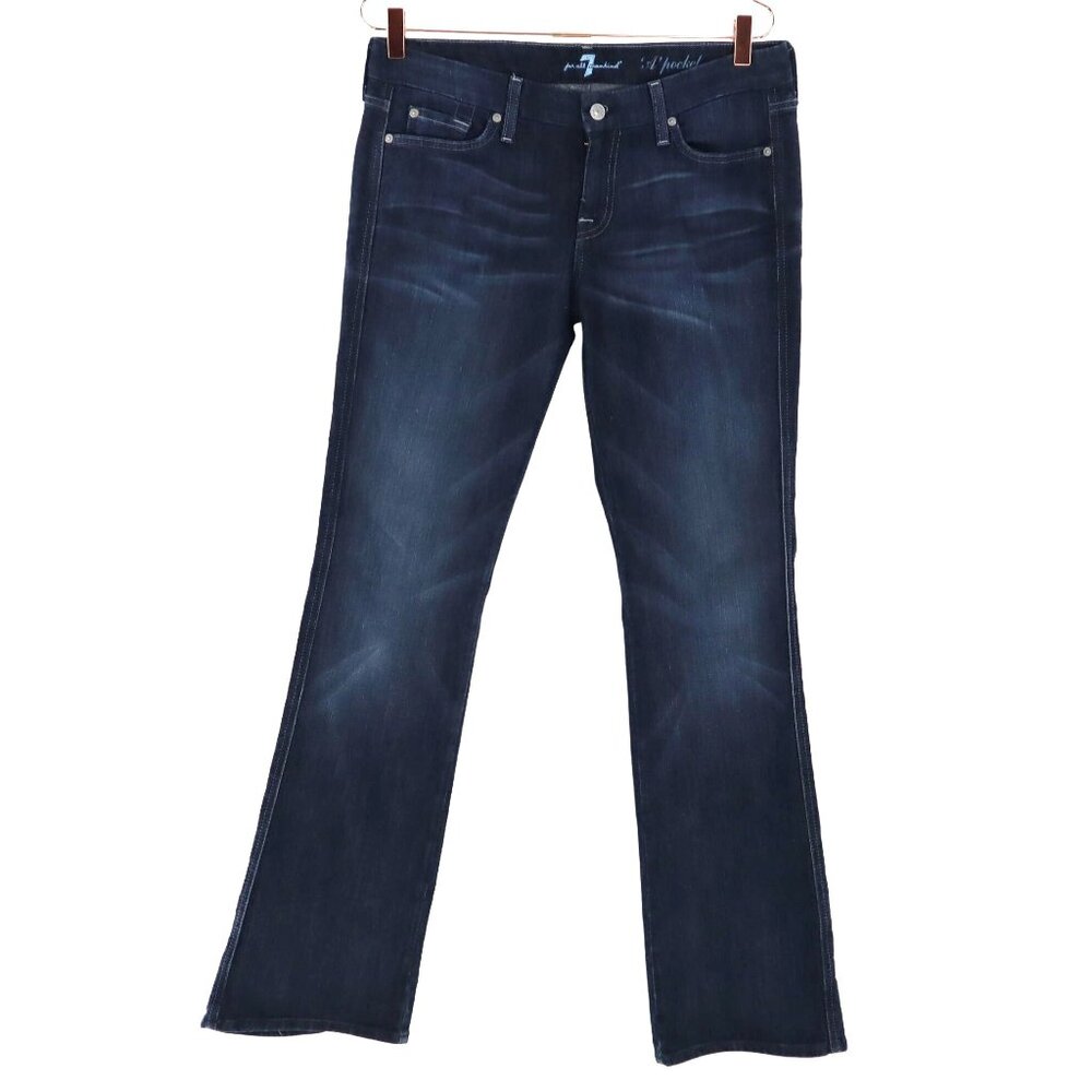 7 For All Mankind A Pocket Jeans Womens‎ 30 Blue Y2K Classic Casual Versatile